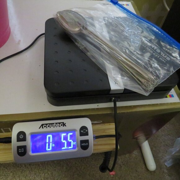 Ice Tea (6) Spoons SPRING CHARM floral WM Rogers & Sons co. 1963 - Picture 13 of 13